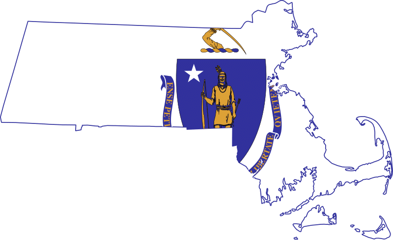 Massachusetts flag